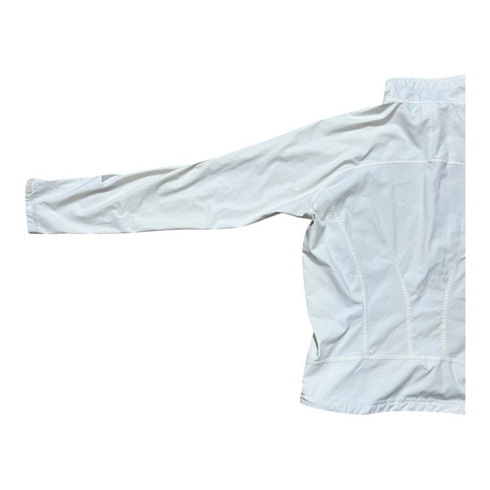 The North Face Flight Series Women Cream Jacket Size L Athletic Pockets Zipper - Picture 6 of 16